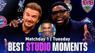 The BEST moments from UCL Today  David Beckham Trent Henry Micah Kate Abdo amp Carragher  MD 1 [upl. by Pallaten425]