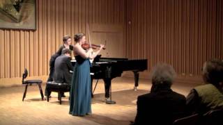 Ravel quotTziganequot  Duo Carr Quennerstedt [upl. by Gnanmas764]