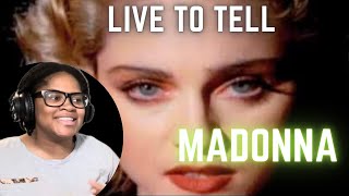 Madonna Live to tell 1986 Reaction madonna livetotell music [upl. by Arlee]