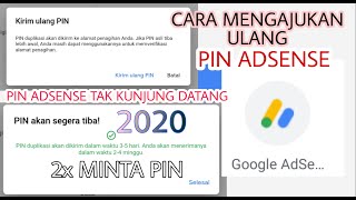 CARA AJUKAN ULANG PIN YOUTUBE ADSENSEPIN GEOGLE ADSENSE [upl. by Teryn]