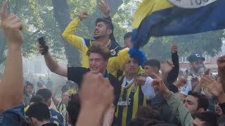 Fenerbahçe Beşiktaş Derbi öncesi Yoğurtçu Parkı ve Stadyum Çevresi  Maç Vlog 21  27 Nisan 2024 [upl. by Lleunamme444]