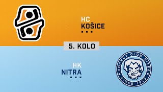 5kolo štvrťfinále HC Košice  HK Nitra HIGHLIGHTS [upl. by Izawa901]