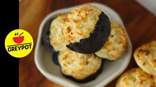 Easy Coconut Macaroon Recipe  Crisp Chewy amp Delicious [upl. by Nolyarg335]