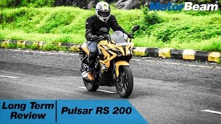 Pulsar RS 200 Long Term Review  Is It Best Pulsar Yet  MotorBeam [upl. by Adneram]