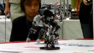 KHR3HV a New KONDO Robot Presentation at the 5th KHR Anniversary [upl. by Alleira]