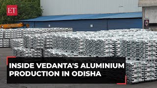 How Aluminum is made in one of Indias largest plant at Odisha [upl. by Lockhart]