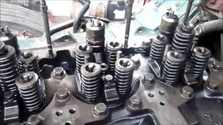 Volvo FM 12 420 D 12 C  engine repair [upl. by Norrag]