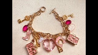 How to Make Charm Bracelets Charm Bracelet Tutorials [upl. by Hseyaj765]