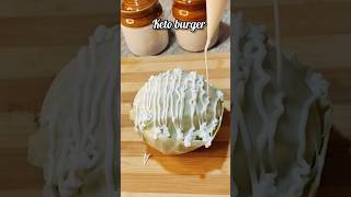 Trending keto burger anupama style  shorts youtubeshorts shortsfeed ketoburger anupama yt [upl. by Hagood]