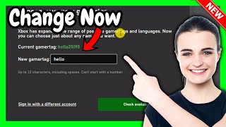 How to change xbox gamertag 2024  Full Guide [upl. by Ellivro]