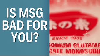 Is MSG Bad For You [upl. by Ries]