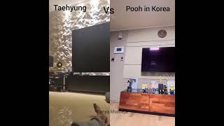 Pooh in Korea recreated Taehyung story 🤣 [upl. by Frydman]