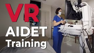 VR Nurse AIDET Training  Inpatient Rounding amp Bedside Handoff [upl. by Schlesinger]