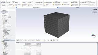 Plate Heat Exchanger Solution Analysis in ANSYS Student [upl. by Nel]