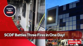 Data Centre Fire Shuts Down Cloud Services in Singapore  SCDF Battles Three Fires in One Day [upl. by Ayarahs]