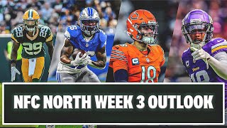 NFC North outlooking heading into Week 3 [upl. by Otrevogir]