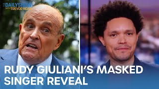 Masked Singer Judges Protest Rudy Giuliani Reveal amp Tesla Recalls SelfDriving Cars  The Daily Show [upl. by Elohcin]