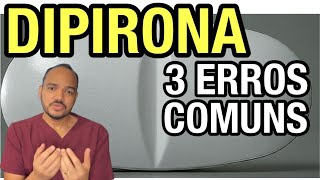 DIPIRONA 💊 3 ERROS MAIS COMUNS NA HORA DE TOMAR [upl. by Busiek]