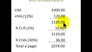 contabilidad transacciones con iva y retenciones [upl. by Aitahs]