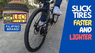 Budget Slick MTB Tires  Bike Commuter upgrade LEO tires 26x138 [upl. by Atul401]