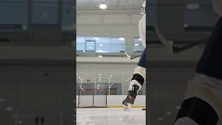 Saucer Pass Accuracy Practice Aim to Land on top of Goal hockey saucerpass sauce hockeydrill [upl. by Rfinnej213]