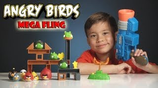 Angry Birds MEGA FLING GAME Review and Epic Launcher FAIL [upl. by Burke736]