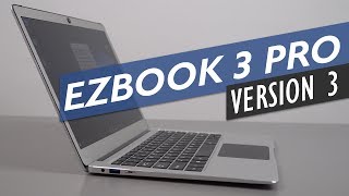 Jumper EZBook 3 Pro Version 3 Wireless AC Upgrade HandsOn [upl. by Aedrahs]