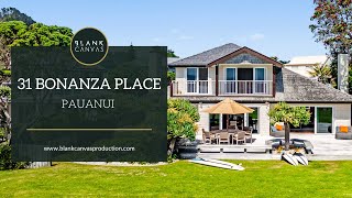 31 Bonanza Place Pauanui  Real Estate Videographers  Blankcanvas [upl. by Brebner]