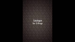 ECatalog of O Rings [upl. by Ayocal]