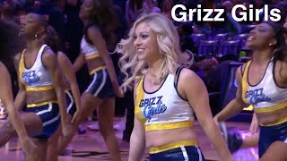 Grizz Girls Memphis Grizzlies Dancers  NBA Dancers  1282020 Dance Performance [upl. by Leiram]