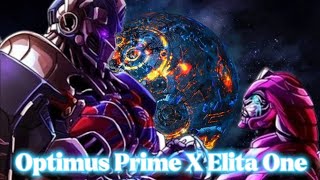 Transformers  Optimus Prime X Elita1  EditAMV [upl. by Nyltiak837]