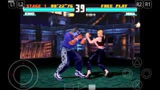 ePSXe Emulator 1915 for Android  Tekken 3 720p HD  Sony PS1 [upl. by Dorotea640]