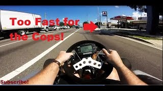 Shifter Go Kart 90mph on the Street vs the Police in Florida [upl. by Reames]