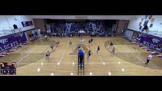 Overton High School vs SumnerEddyvilleMiller High School Womens Varsity Volleyball [upl. by Finzer]