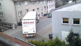 LKW beim rangieren [upl. by Assenaj]