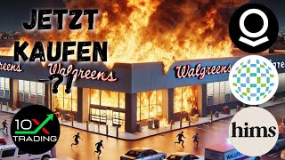 AKTIEN  PALANTIR  WALGREENS  HIMS amp HERS 🤑Jetzt kaufen  Analyse Prognose  Crash  AI KI [upl. by Finzer]