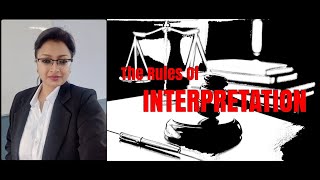 Rules of Interpretation  Literal rule  Mischief and Golden rule with case laws [upl. by Dottie37]