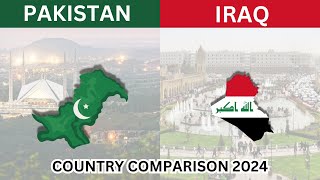 Pakistan vs Iraq  Which one is Better 2024 [upl. by Golub]