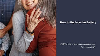 CallToU SW11 Easy Guide Replace the Battery Watech Caregiver Pager [upl. by Ammeg]