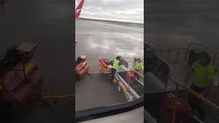 Behind the Scenes The Art of Loading Luggage onto an Aircraft australia short quantas [upl. by Meagan925]