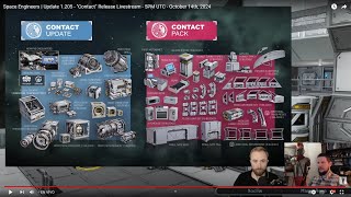 Space Engineers  Contact Update Patch 1205 [upl. by Osyth]