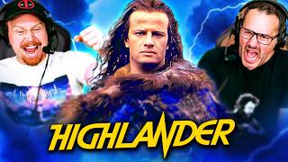 HIGHLANDER 1986 MOVIE REACTION FIRST TIME WATCHING Sean Connery  Christopher lambert  Review [upl. by Atekihc932]