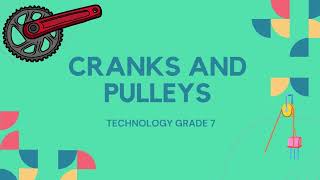 Cranks and Pulleys [upl. by Morril]