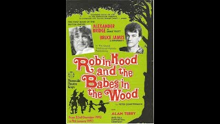 Robin Hood and the Babes in the WoodThameside TheatreGrays1992 [upl. by Furlong]