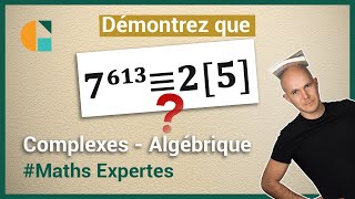 Démontrer une congruence avec une grosse puissance  Exercices corrigés  Maths expertes [upl. by Sokram]