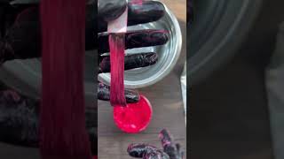 DIY Pink hair hairdye colorconditioner diyhair pinkhair shorts haircolouring colorswatch [upl. by Genni]