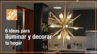 6 ideas para iluminar y decorar tu hogar [upl. by Wynny]