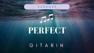 Perfect  Simple Plan GITARIN karaoke [upl. by Geoffry]