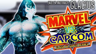 Glacius Killer Instinct  Marvel vs Capcom Style [upl. by Aerbma]