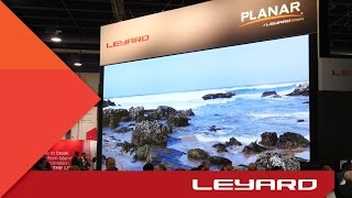 NAB 2016  Leyard® and Planar® 8K LED Video Wall [upl. by Pomfret437]